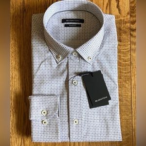 Bugatchi Comfort Stretch Long-Sleeve Shirt L NWT